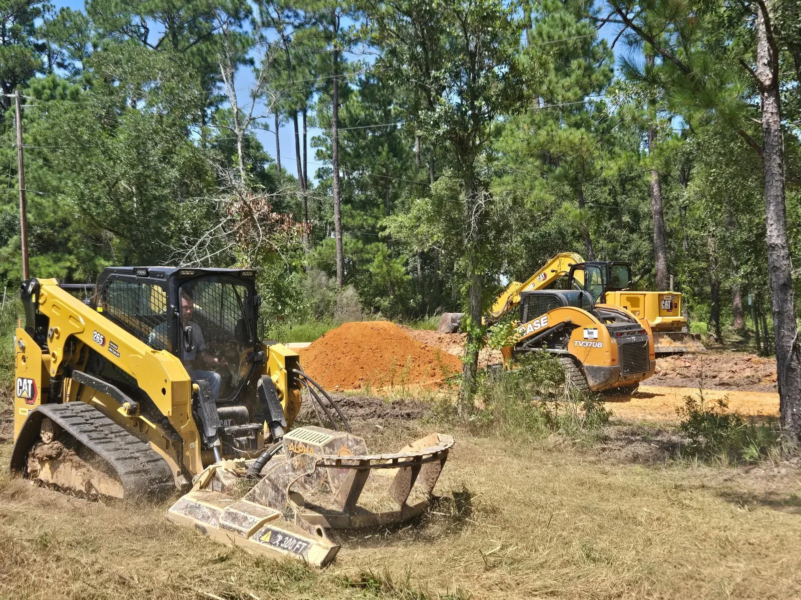 Equipment and site photograph shared by Simmons Brothers Trucking LLC